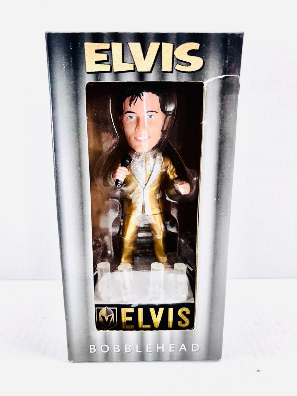 NHL Vegas Golden Knights Elvis Presley Bobble Head Figure NIB